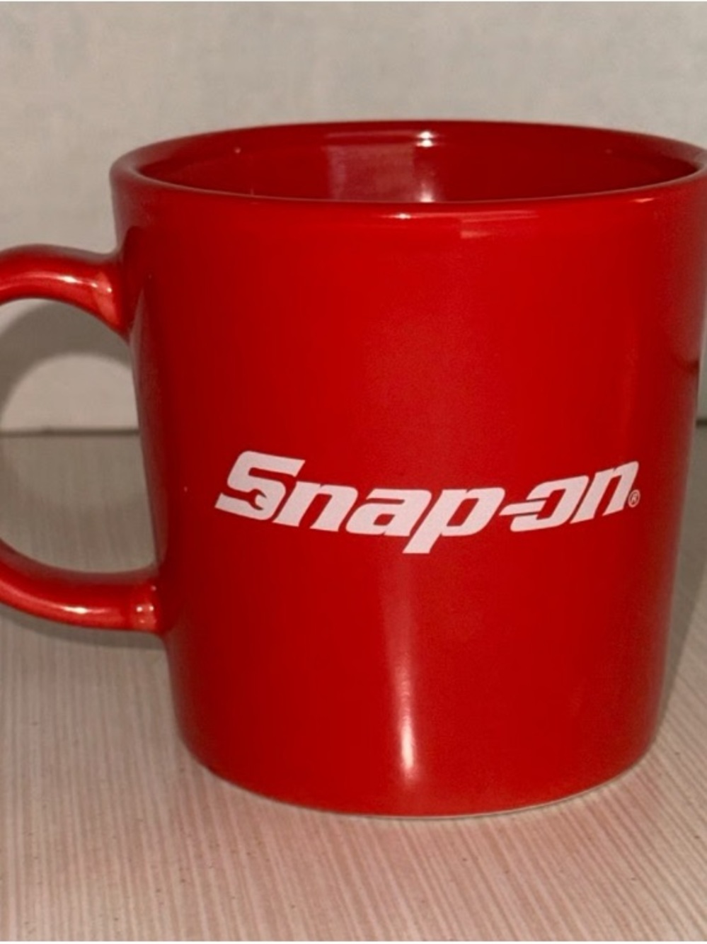 Snap Red Ceramic Logo Mug